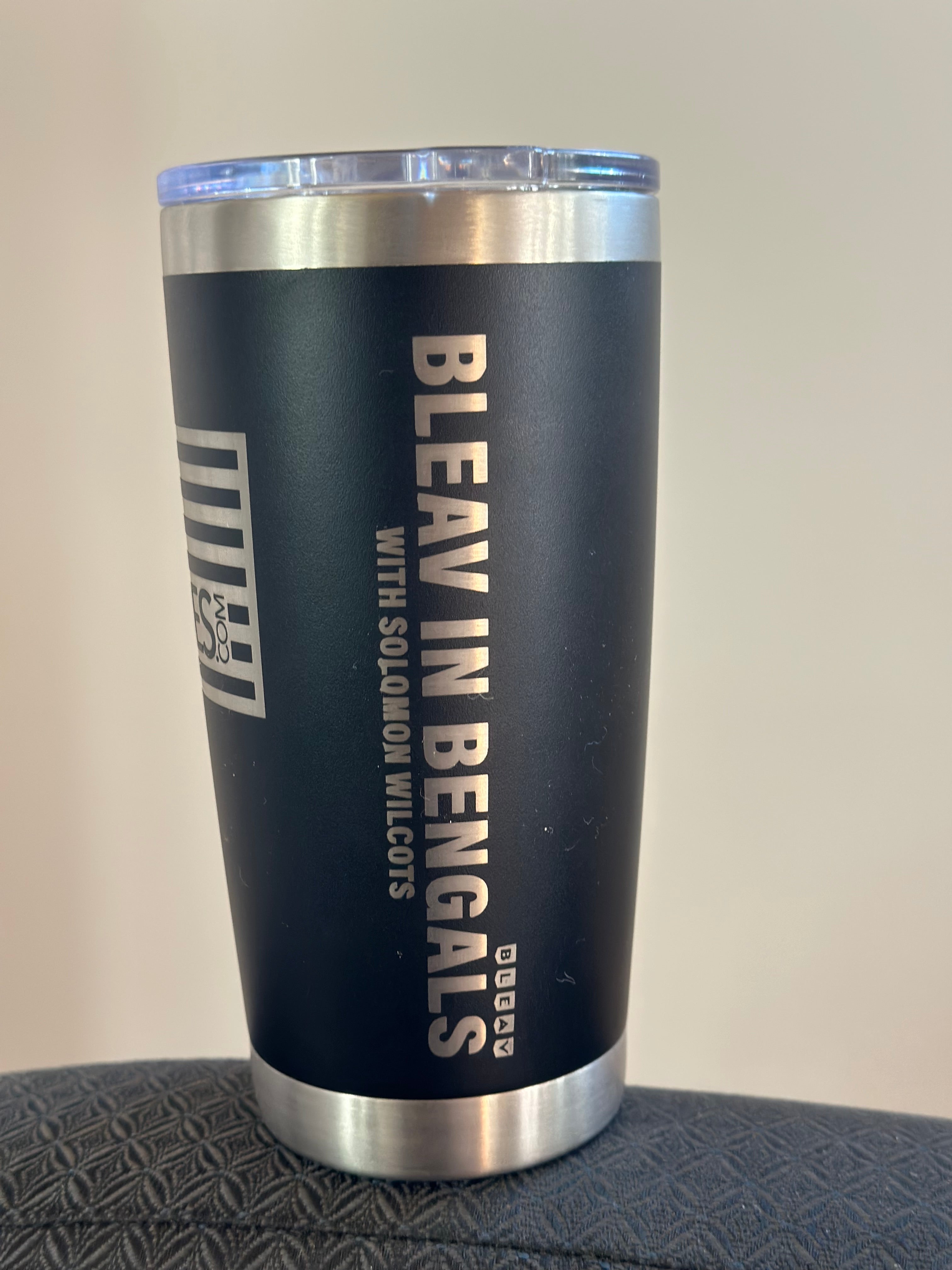20 oz BLEAV IN BENGALS TUMBLER