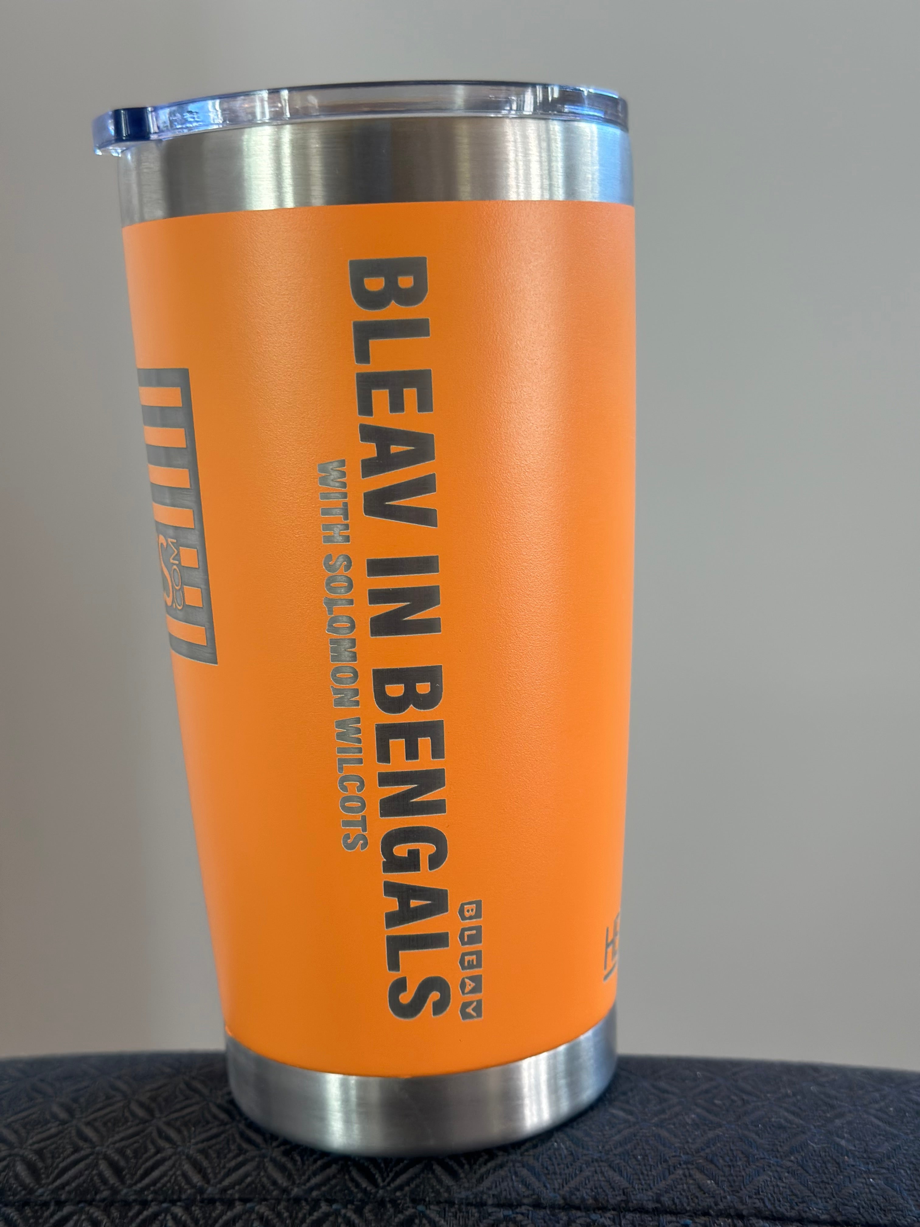 20 oz BLEAV IN BENGALS TUMBLER