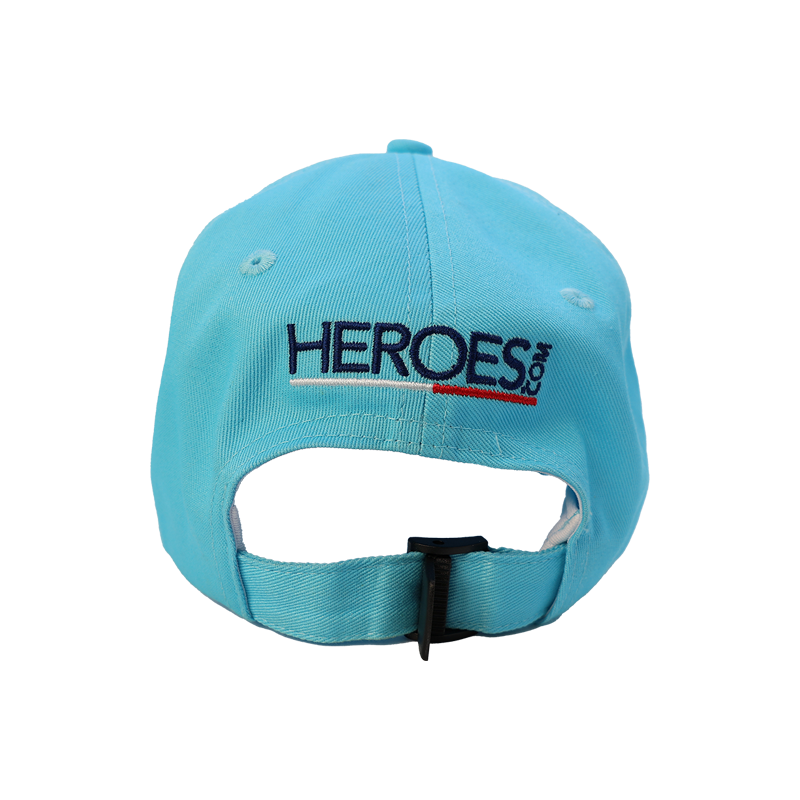 HEROES.com adjustable dad hat, classic 6-panel, breathable, 5% of purchase supports nonprofit