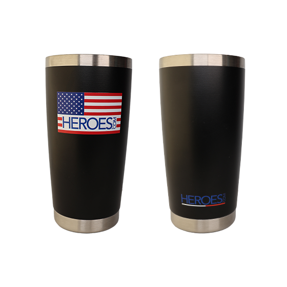 20 Ounce Color Flag Tumblers